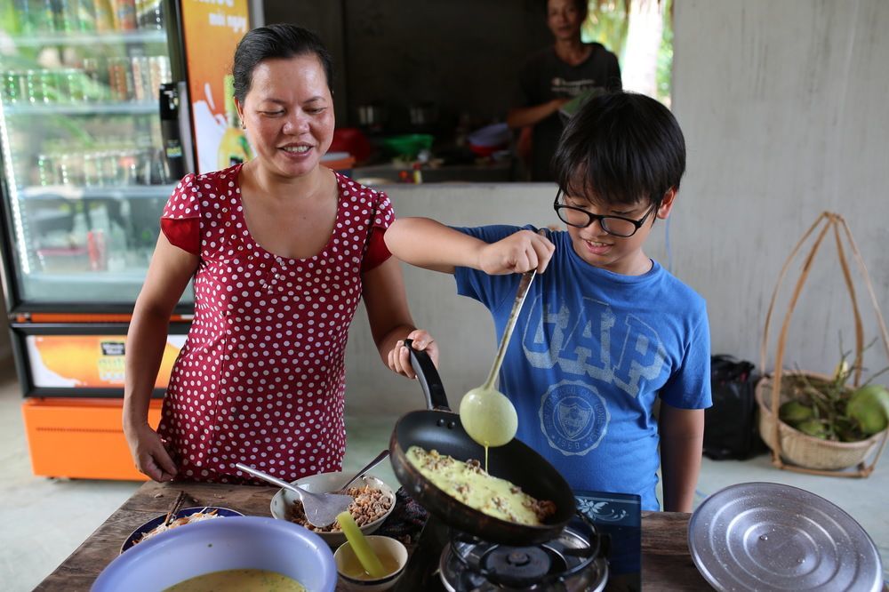 Mekong Home Ben Tre Экстерьер фото